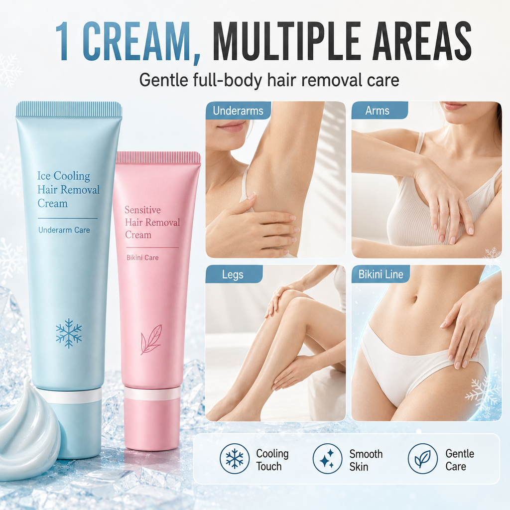 FAVORITE 2026 Hair removal cream Enriched with rose and lavender oils, brightening niacinamide Inhibits regrowth, for smoother, softer skin for longer