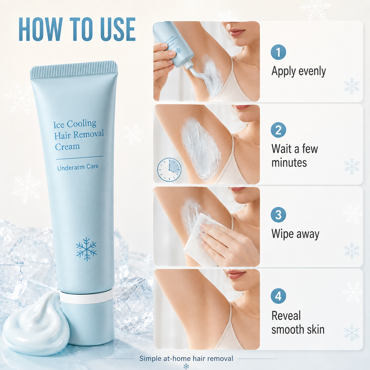 FAVORITE 2026 Hair removal cream Enriched with rose and lavender oils, brightening niacinamide Inhibits regrowth, for smoother, softer skin for longer