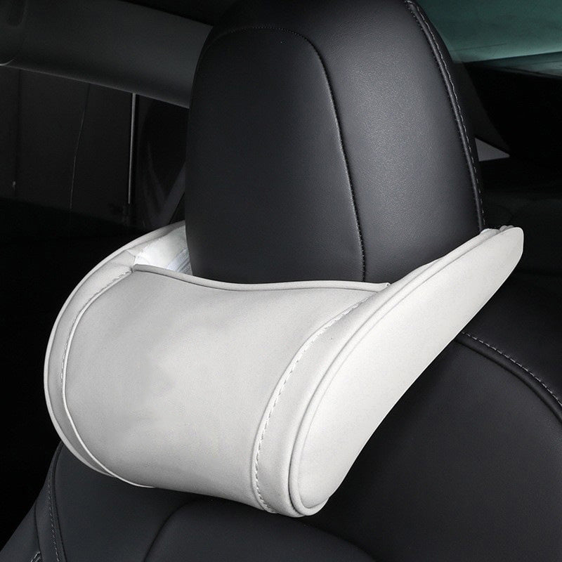 Oreiller de voiture ergonomique en mousse à mémoire de forme pour appuie-tête