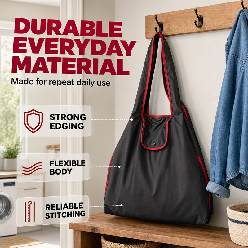 EN STOCK Foldable, reusable grocery bag Spacious, lightweight, and machine-washable