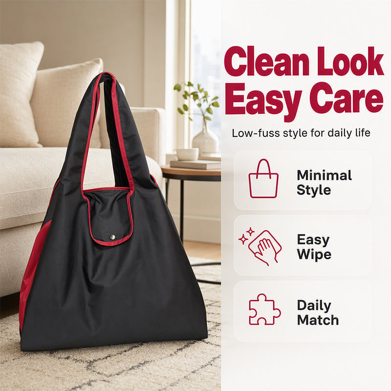EN STOCK Foldable, reusable grocery bag Spacious, lightweight, and machine-washable