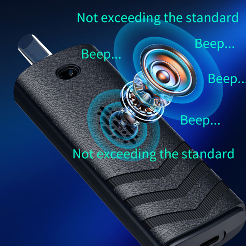 Éthylotest rechargeable avec écran LCD et message vocal