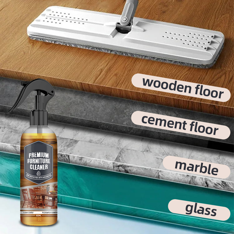 Decontaminating and Brightening Furniture Cleaner Deep cleans, disinfects and revives shine, the essential for well-maintained interiors that want clean, bright, streak-free furniture