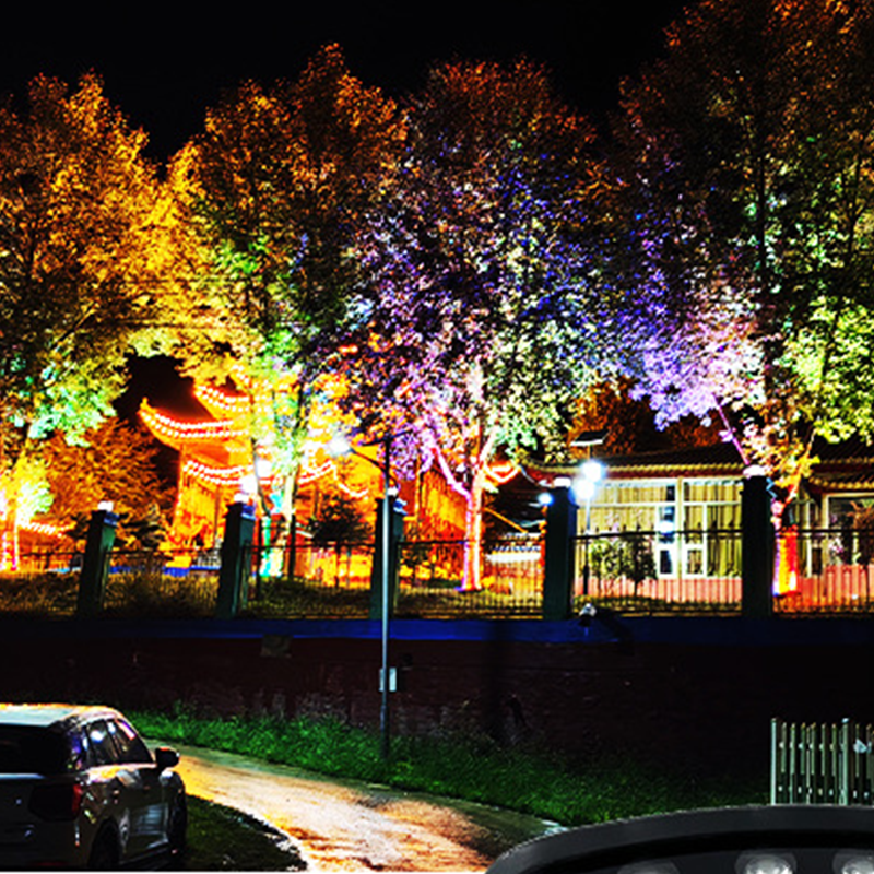 REDUCTION projecteur annulaire pour arbres Projecteurs étanches, lumière chaude et design discret Transforme votre jardin en allée féerique la nuit