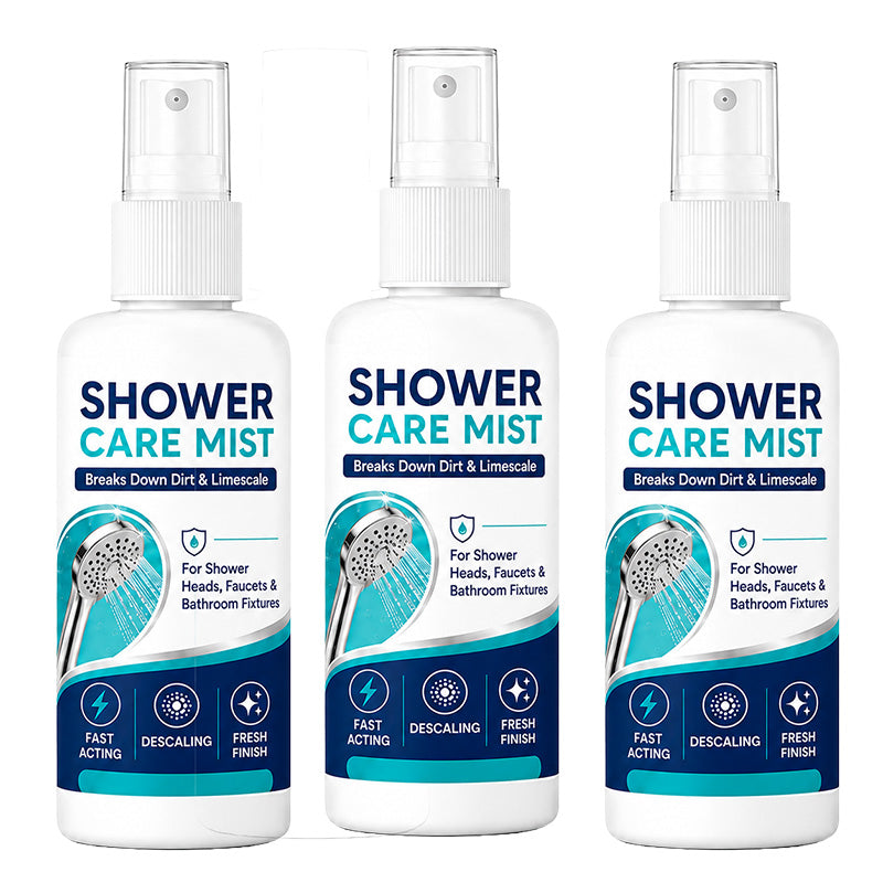 Vaporisateur détartrant pour douche action rapide élimine les dépôts minéraux tenaces et les taches d'eau calcaire. Rétablit le débit d'eau et redonne de l'éclat : il suffit de vaporiser et d'essuyer.