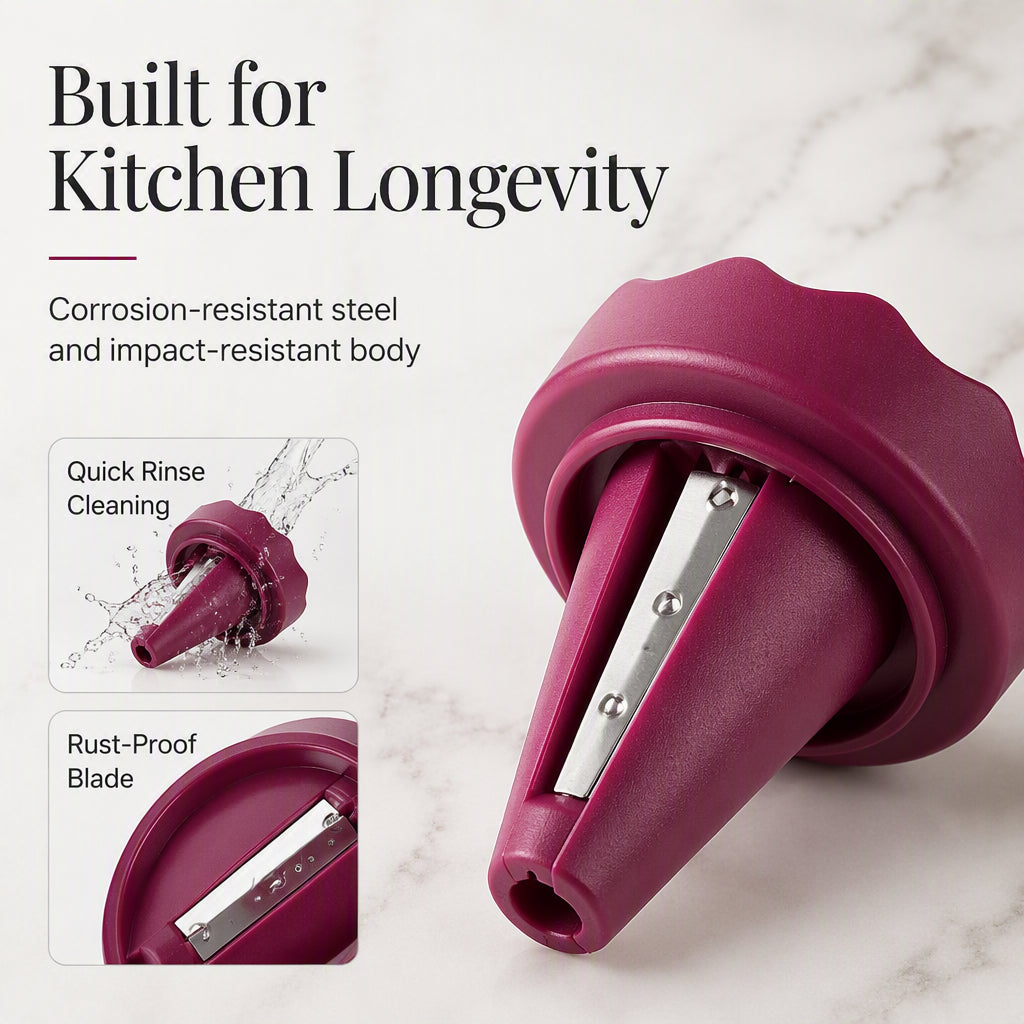 Spiralizer and manual vegetable cutter to make roses Transform your carrots into restaurant-worthy roses in 60 seconds
