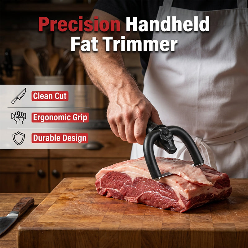 APPAREIL DE RÉDUCTION : Appareil portatif pour dégraisser la viande. Précis, sûr et facile à utiliser. Idéal pour une préparation saine en cuisine.