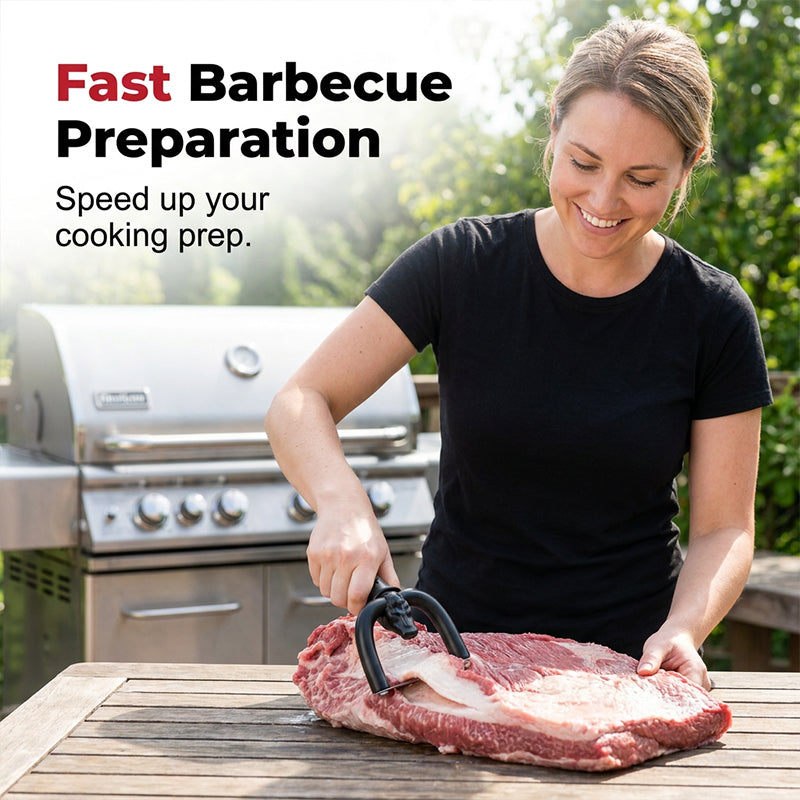 APPAREIL DE RÉDUCTION : Appareil portatif pour dégraisser la viande. Précis, sûr et facile à utiliser. Idéal pour une préparation saine en cuisine.