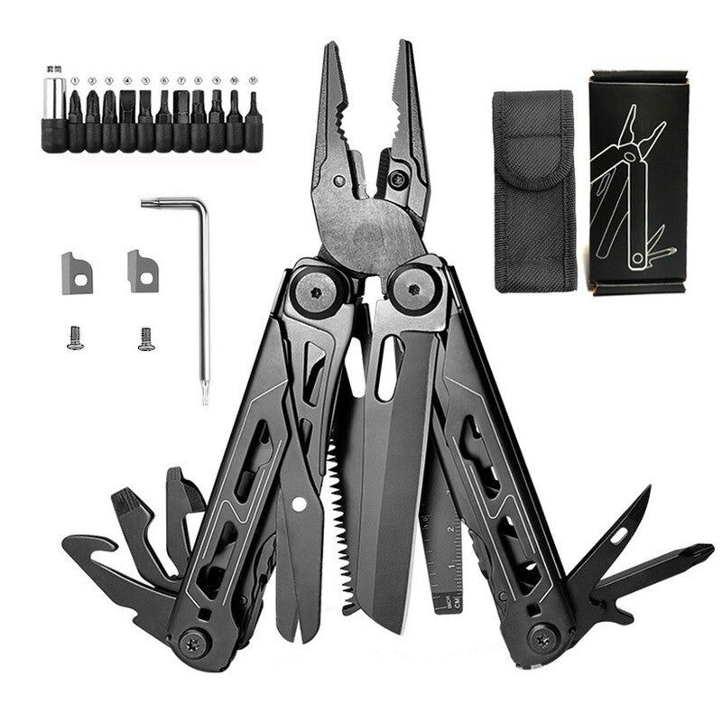 LIMITE 50% DE RÉDUCTION Pince Multifonction Pliable Portable avec Pochette Robuste, Compacte, Polyvalente