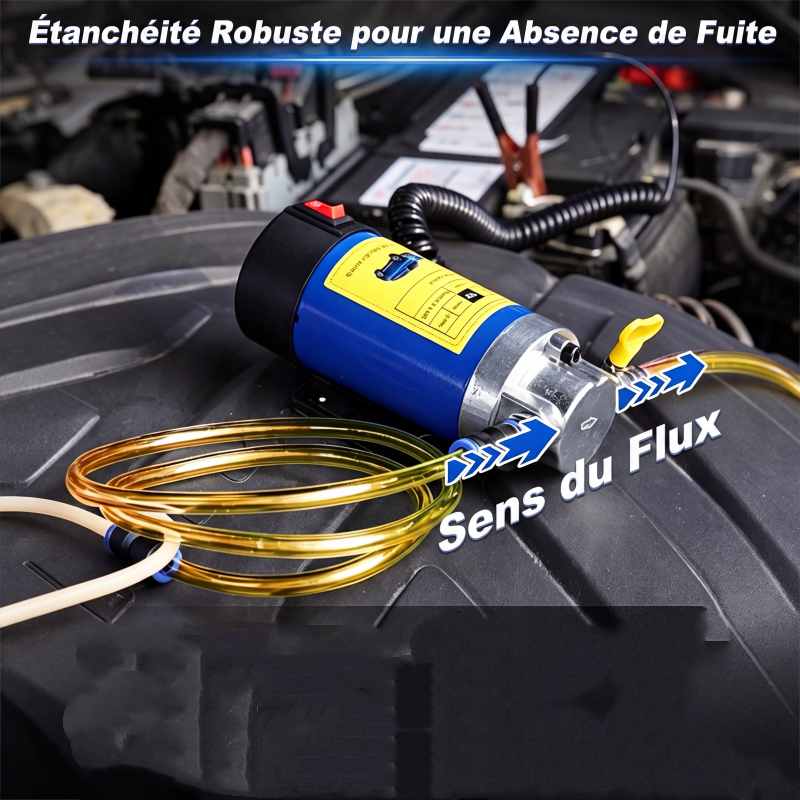 Pompe de transfert d'huile moteur portable DE RDUCTION