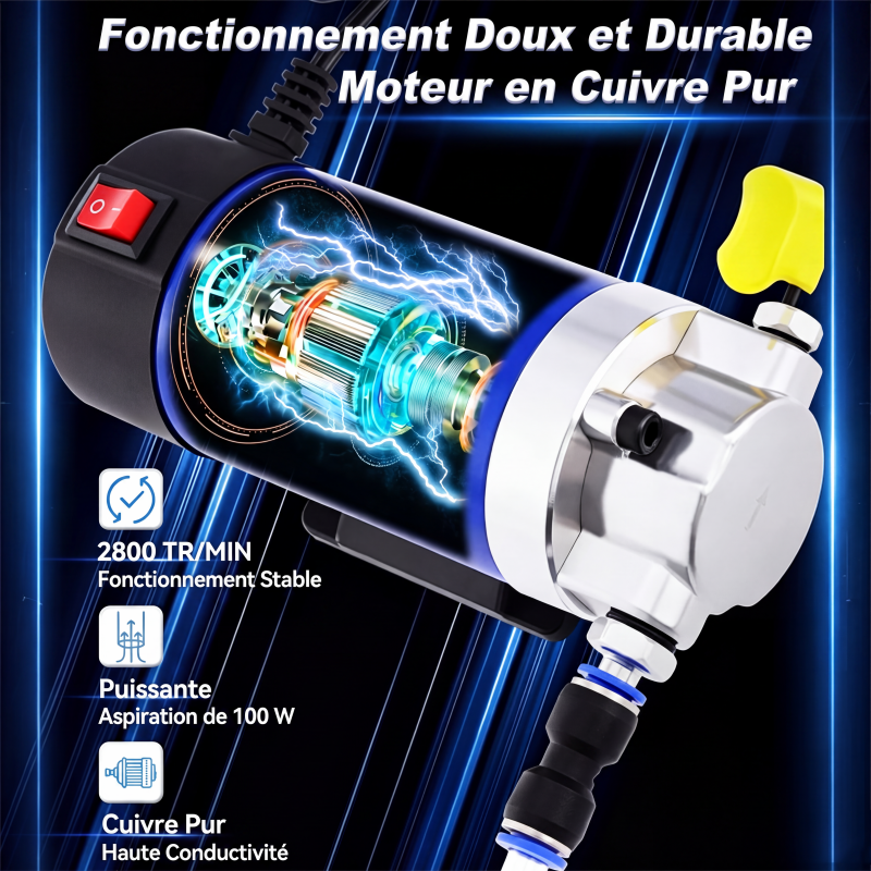 Pompe de transfert d'huile moteur portable DE RDUCTION