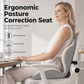 Ergonomic memory foam seat cushion with lumbar support Optimal all-day comfort, ideal for office, car and home