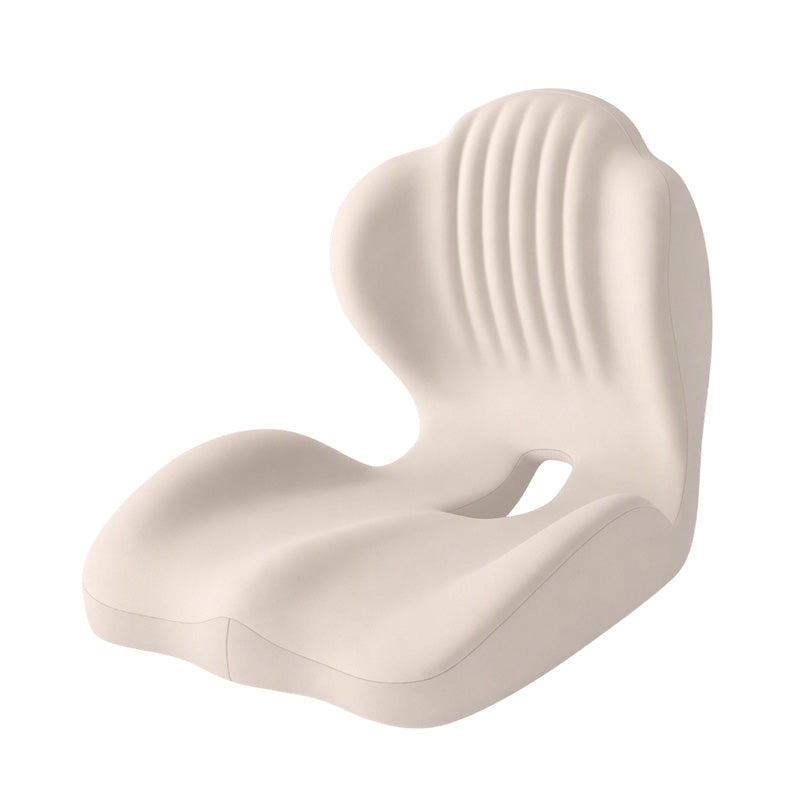 Ergonomic memory foam seat cushion with lumbar support Optimal all-day comfort, ideal for office, car and home
