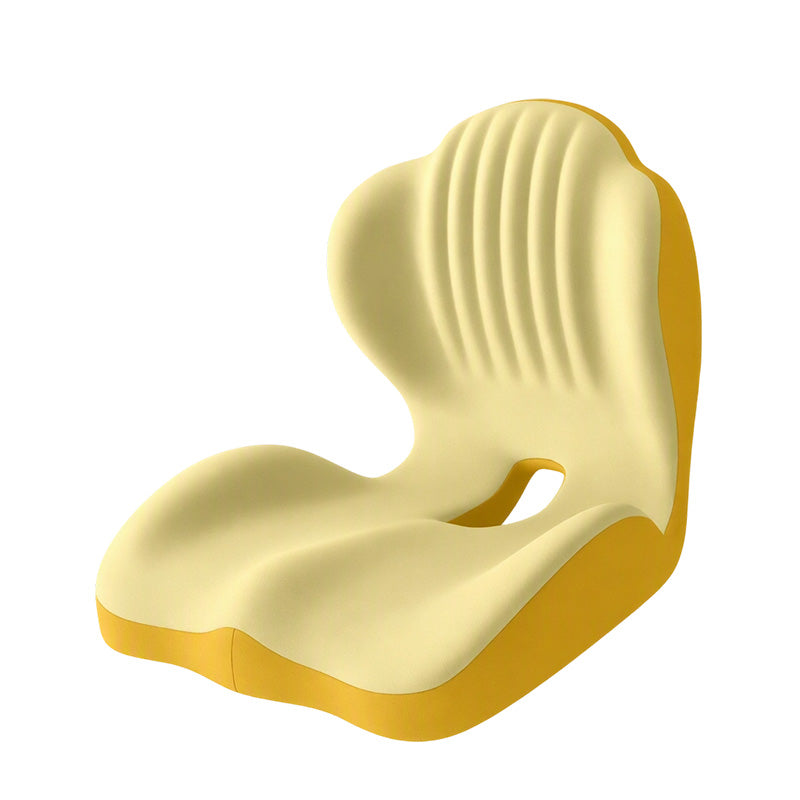 Ergonomic memory foam seat cushion with lumbar support Optimal all-day comfort, ideal for office, car and home