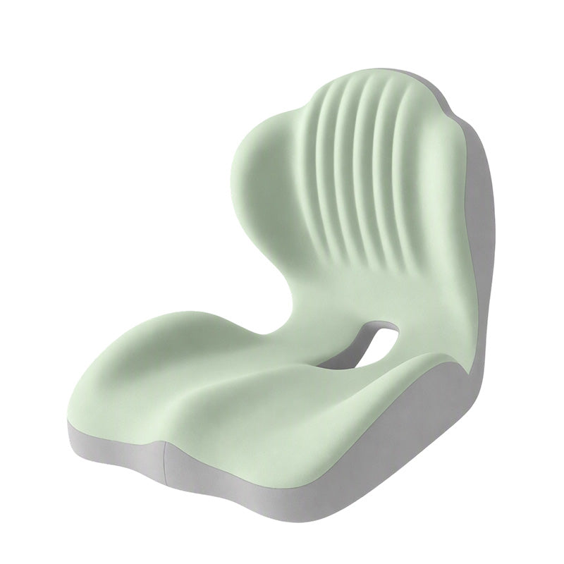 Ergonomic memory foam seat cushion with lumbar support Optimal all-day comfort, ideal for office, car and home