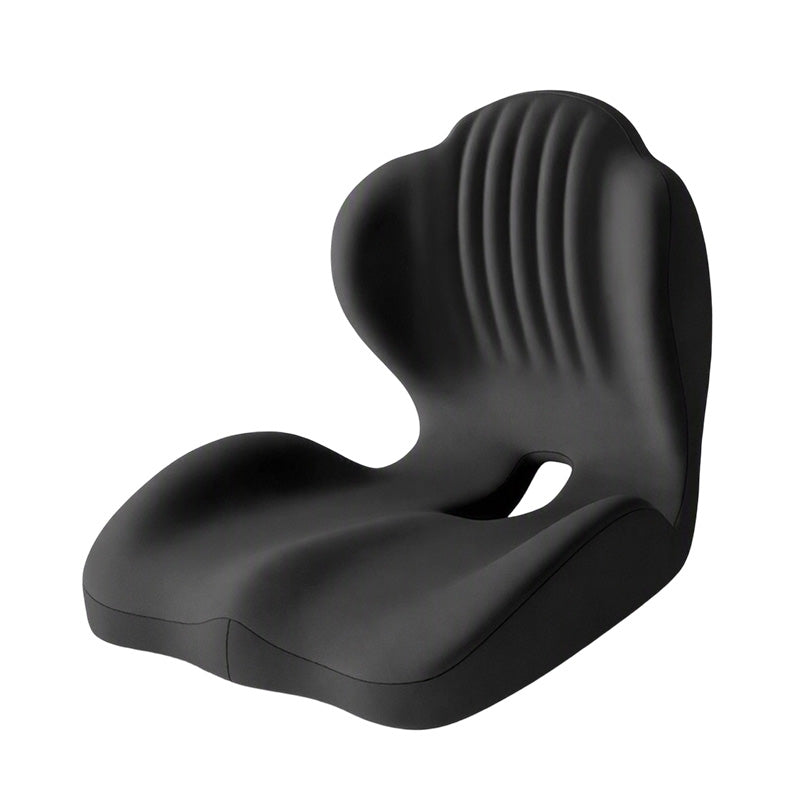 Ergonomic memory foam seat cushion with lumbar support Optimal all-day comfort, ideal for office, car and home