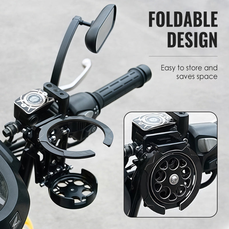 Foldable bike bottle cage