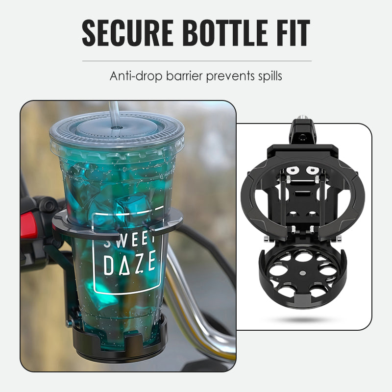 Foldable bike bottle cage