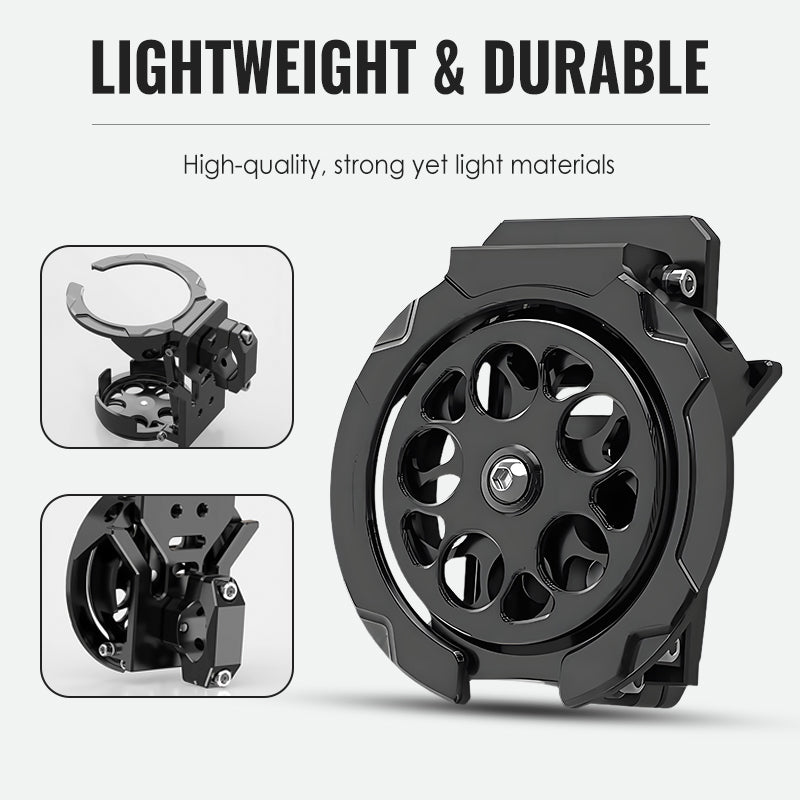 Foldable bike bottle cage
