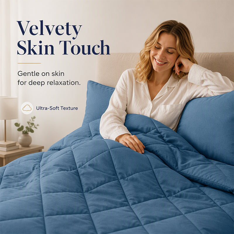 DE RÉDUCTION Parure de Couette Matelassée 3 Pièces avec Taies d'Oreiller