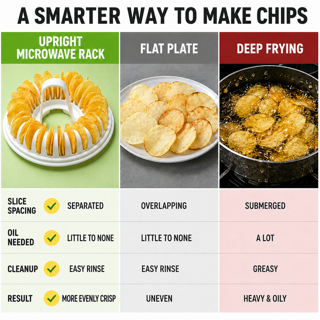 Machine à chips de pommes de terre maison pour micro-ondes avec ensemble de bols et trancheuse