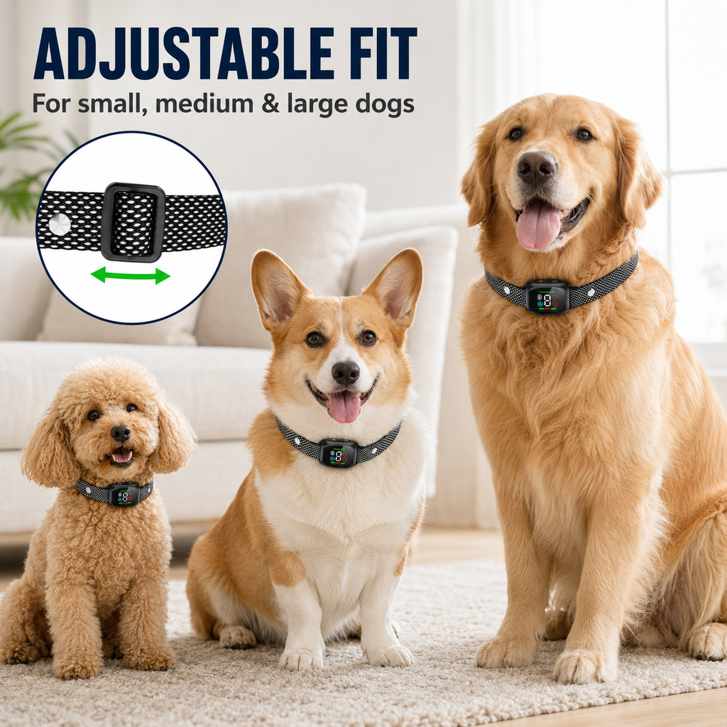 Smart dog anti-bark collar