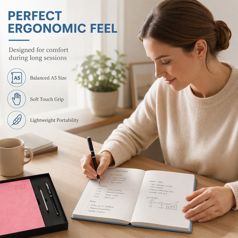REDUCTION Agenda 2027 daily, minimalist, sleek and practical, the ideal companion for your days