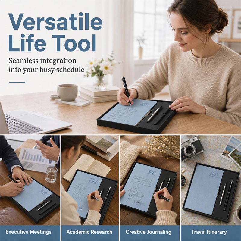 REDUCTION Agenda 2027 daily, minimalist, sleek and practical, the ideal companion for your days