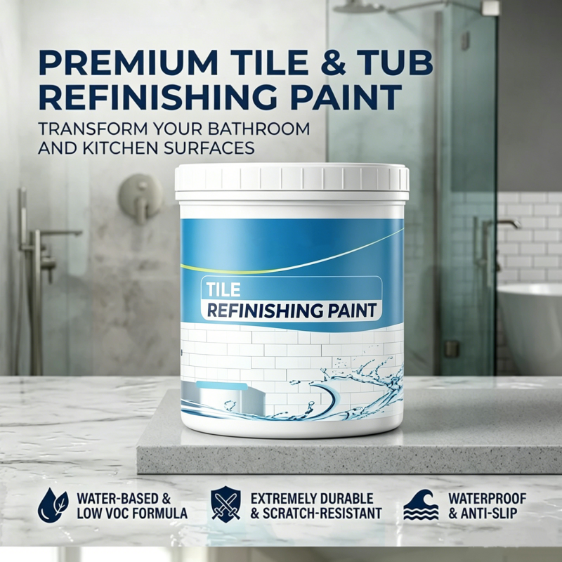 Kit de peinture pour carrelage et baignoire : rénovez sans démolir