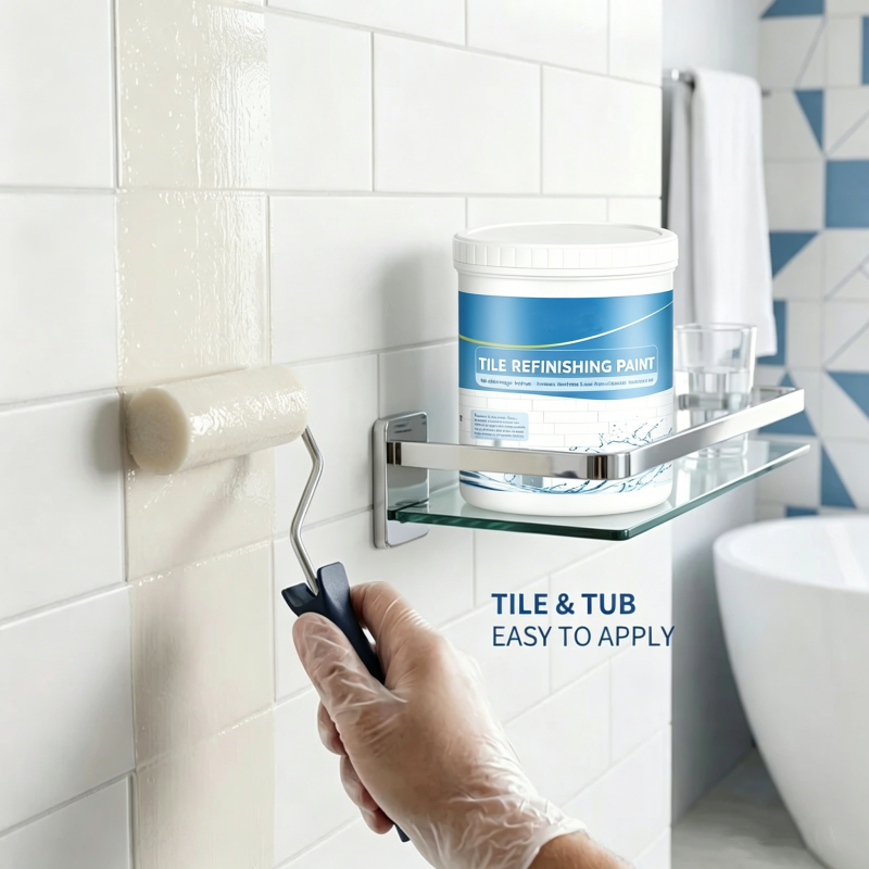 Kit de peinture pour carrelage et baignoire : rénovez sans démolir