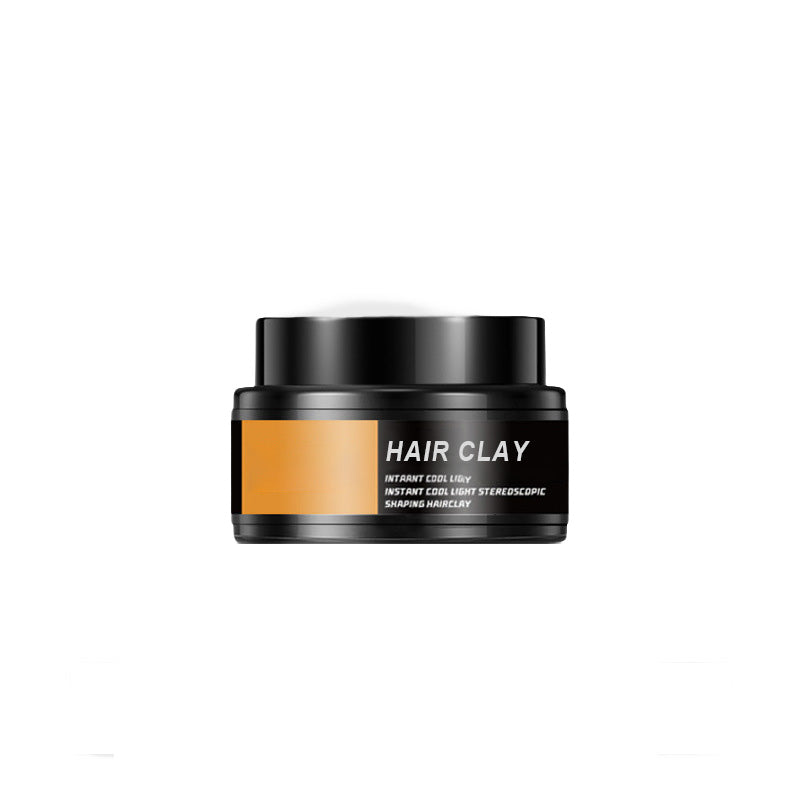 Men's hair styling paste, strong hold and light texture