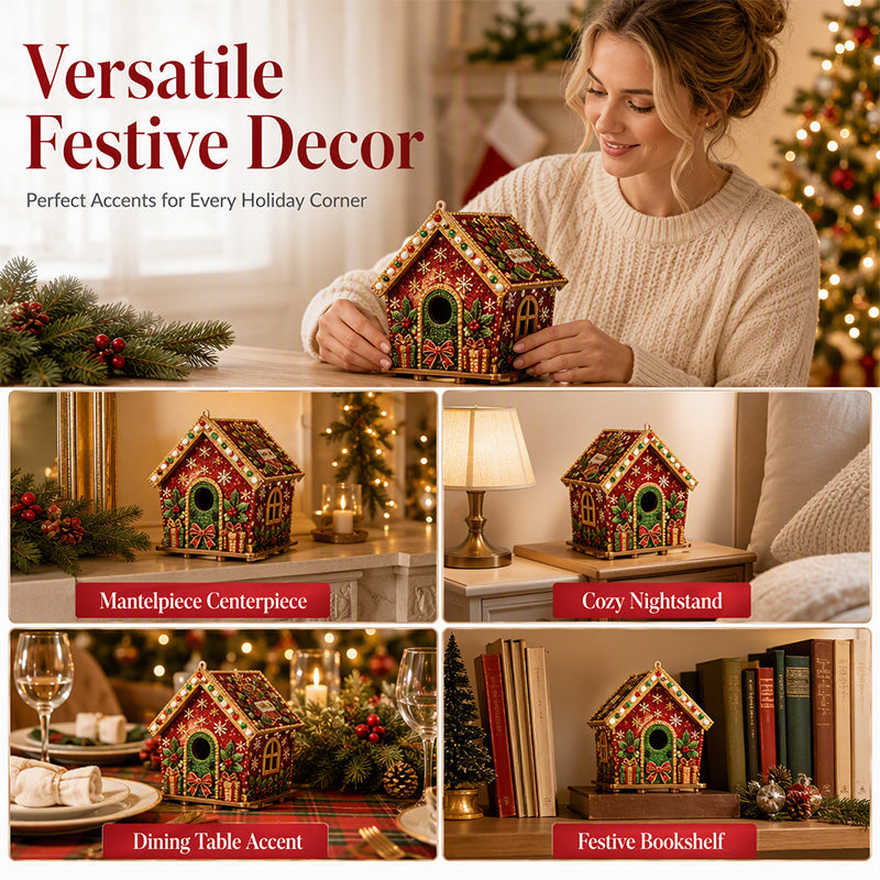 Kit de peinture de Noël 3D à faire soi-même, réduction Pearl Art