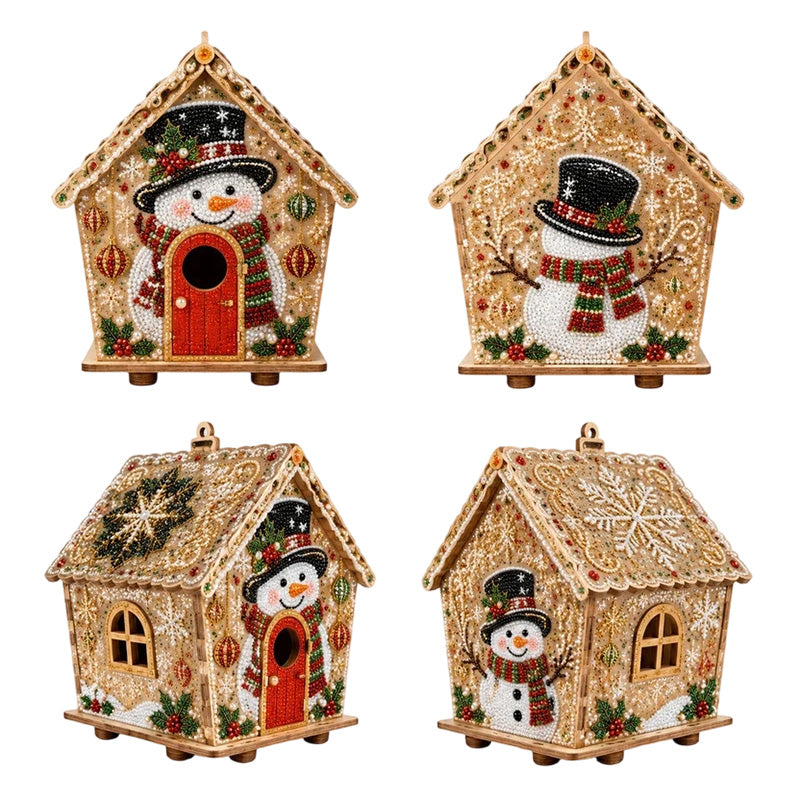 Kit de peinture de Noël 3D à faire soi-même, réduction Pearl Art