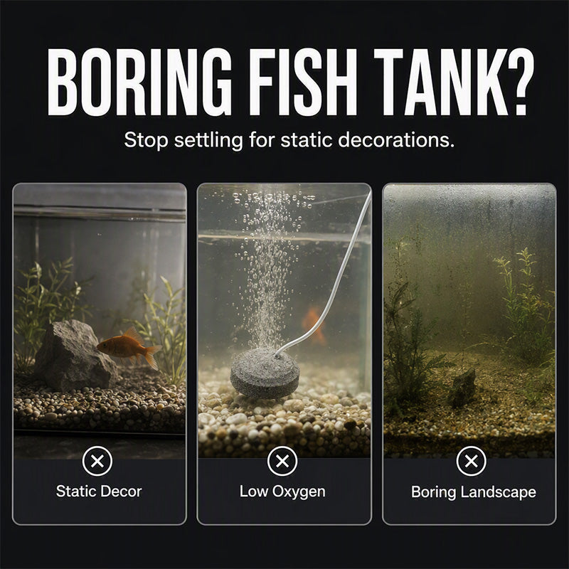 RÉDUCTION POUR UNE DURÉE LIMITÉE Bulleur d'aquarium Squelette dansant