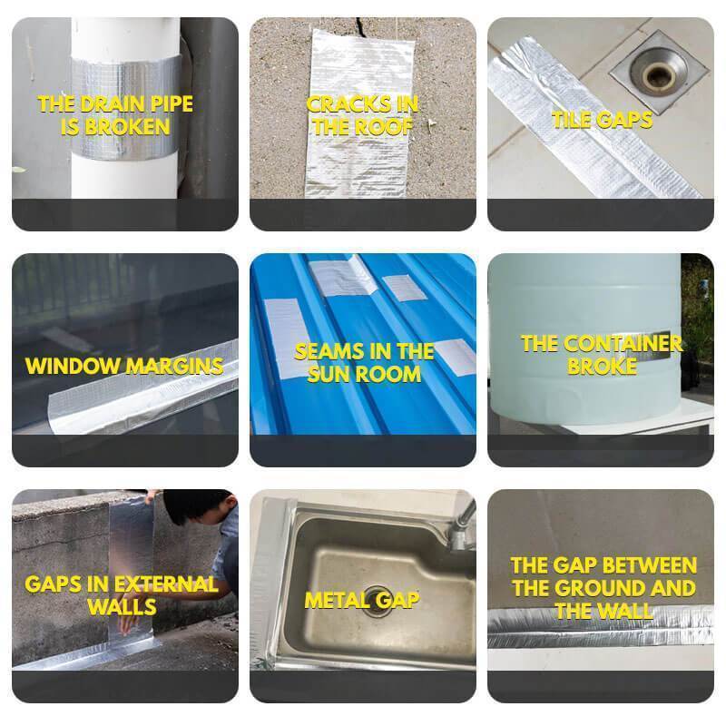 Ultra-Waterproof Tape Damage Repair with Waterproof Protection