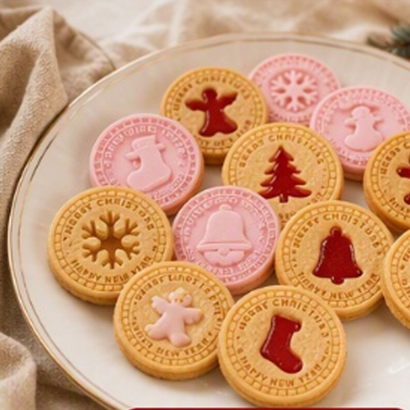 DE RDUCTION Ensemble de moules biscuits de Noël festifs