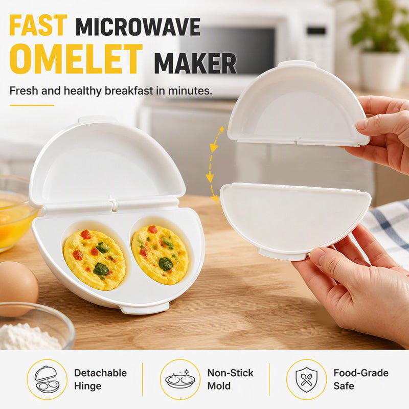 2-in-1 Microwave Omelet and Egg Cooker