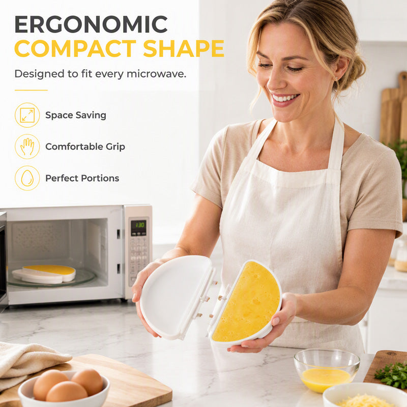 2-in-1 Microwave Omelet and Egg Cooker