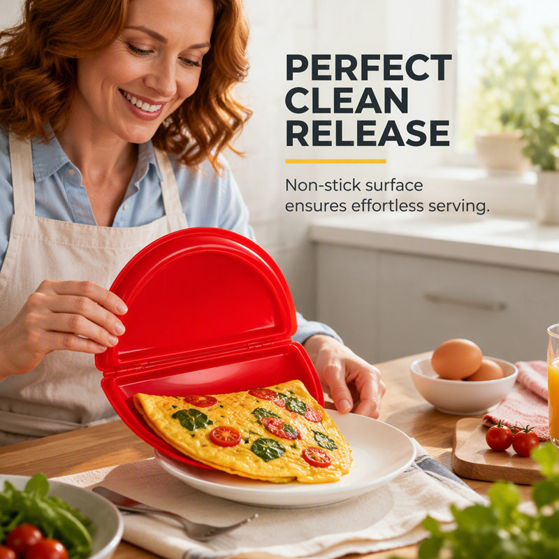 2-in-1 Microwave Omelet and Egg Cooker