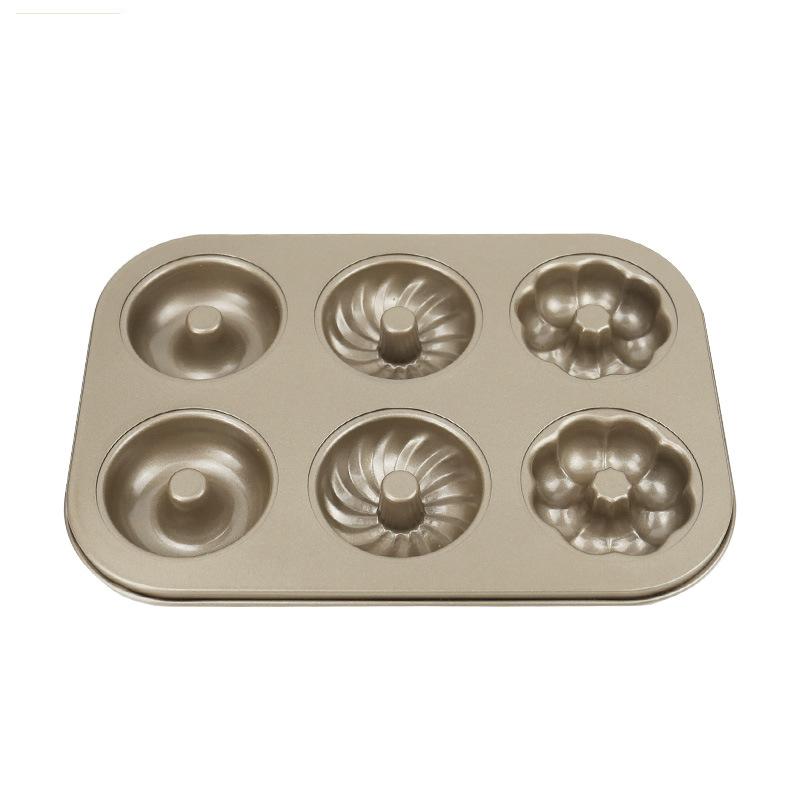 Mini-moule à gâteau Bundt antiadhésif multi-cavités