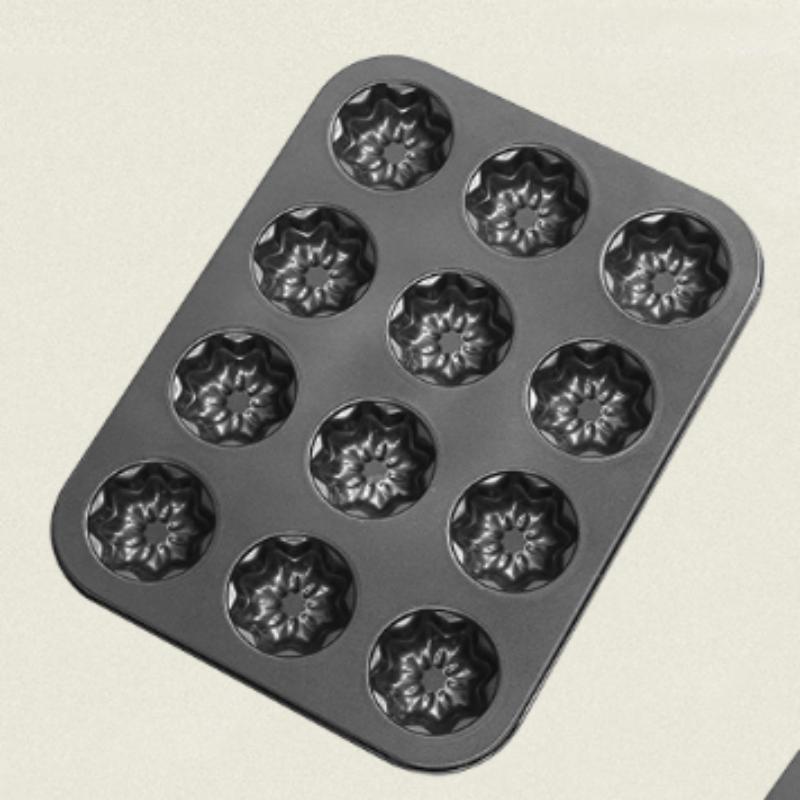 Mini-moule à gâteau Bundt antiadhésif multi-cavités