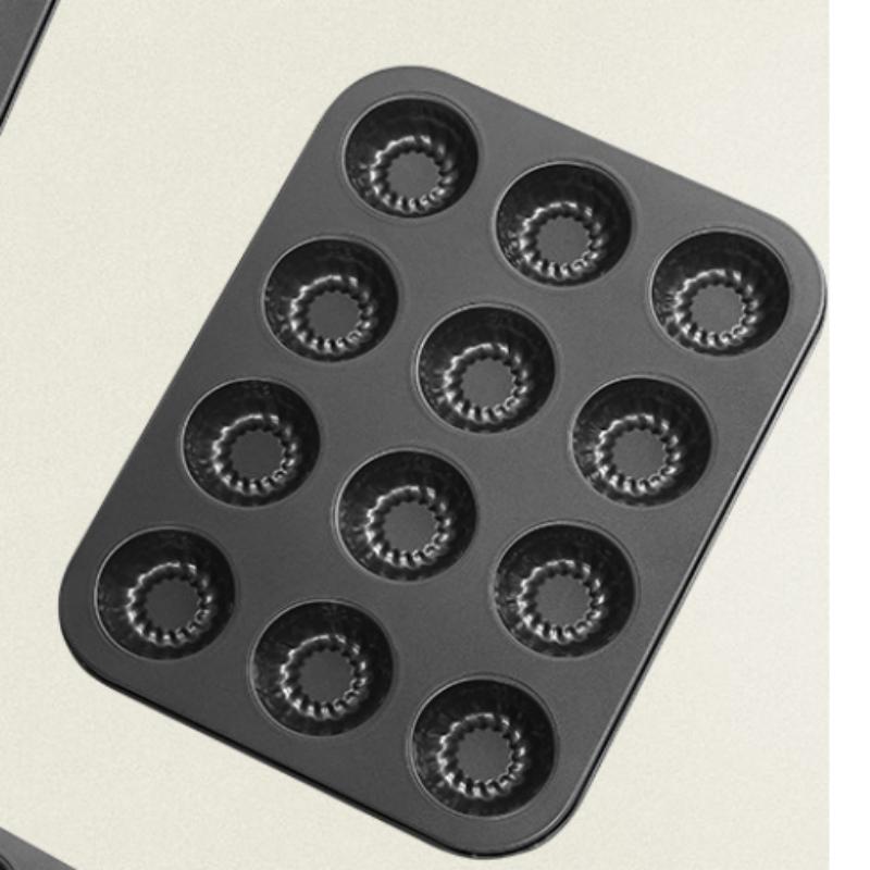 Mini-moule à gâteau Bundt antiadhésif multi-cavités