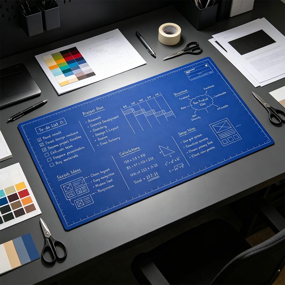 DE RÉDUCTION Transformez votre bureau en un espace de travail créatif et réutilisable écrivez, dessinez et organisez-vous sans gaspiller de papier