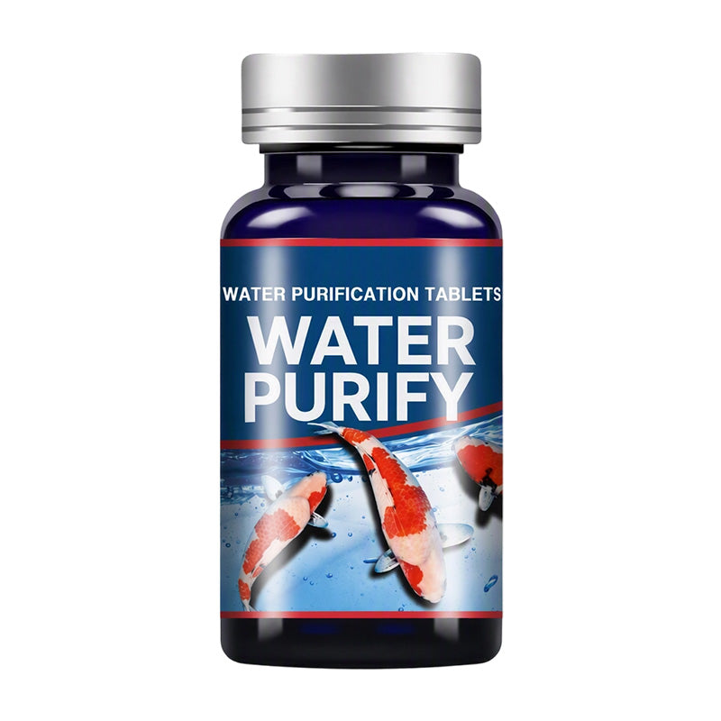 Professional tablets for aquarium water purification