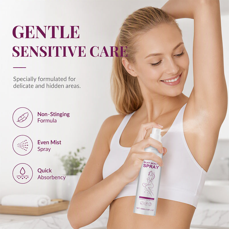 Réduction Spray dépilatoire indolore Peau douce et soyeuse, application simple pour tout le corps