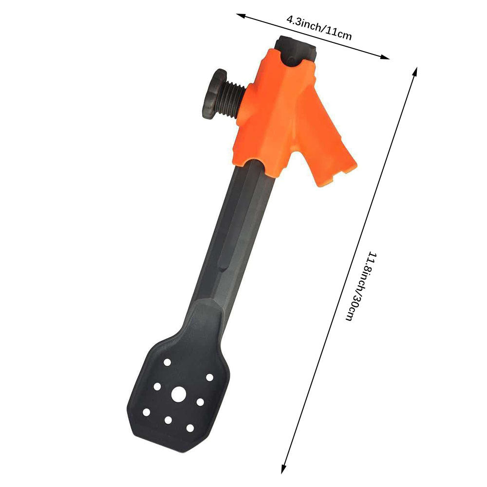 Multifunctional gutter cleaning tool