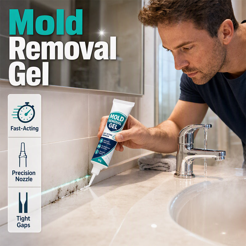 Anti-mold cleaning gel | Grout and caulk