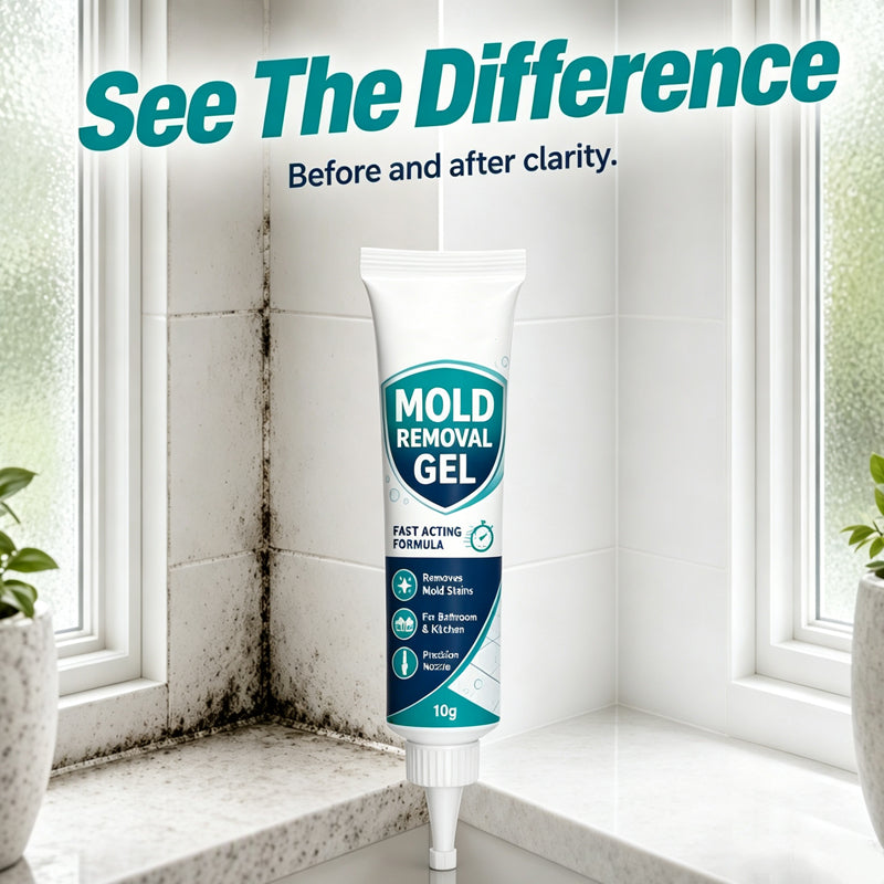 Anti-mold cleaning gel | Grout and caulk