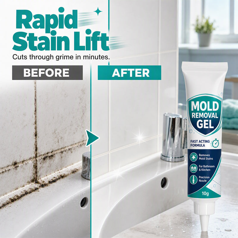 Anti-mold cleaning gel | Grout and caulk