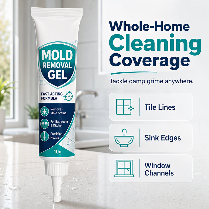 Anti-mold cleaning gel | Grout and caulk